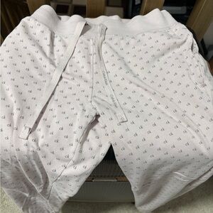 Calvin Klein Soft Pink Logo Joggers